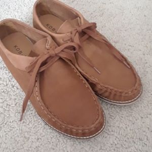 KDB (KELSI DAGGER)..LEATHER MOC SHOES